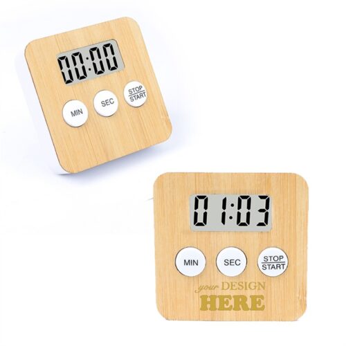 SMPSH006 Bamboo Digital Timer