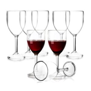SMPSH010 10 oz Unbreakable Plastic Wine Goblet
