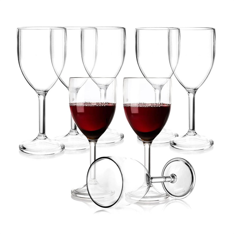SMPSH010 10 oz Unbreakable Plastic Wine Goblet