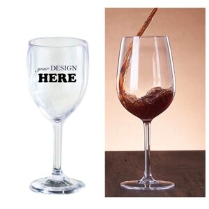 SMPSH010 10 oz Unbreakable Plastic Wine Goblet