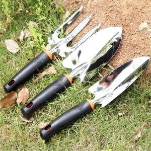 SMPSH025_B SMPSH025 3 Pcs Stainless Steel Garden Shovel Set