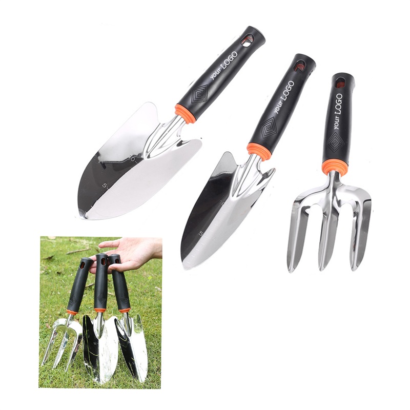 SMPSH025_L SMPSH025 3 Pcs Stainless Steel Garden Shovel Set