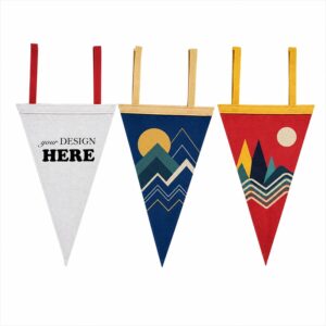 SMPSH035_L SMPSH035 Small Felt Pennant Flag 4"x10"