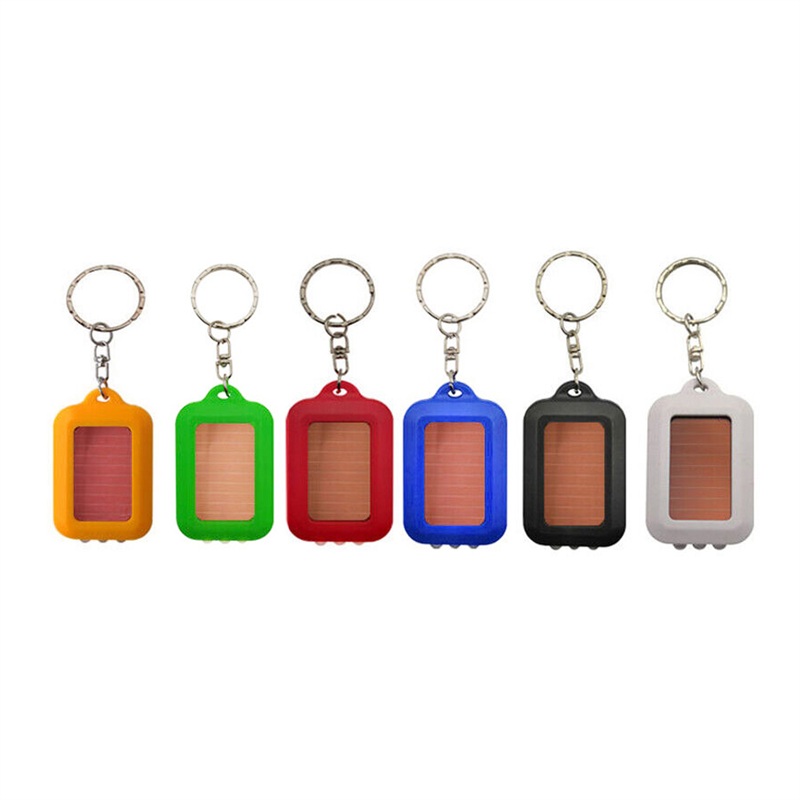 SMPSH040_B SMPSH040 Mini Solar LED Flashlight Keychain