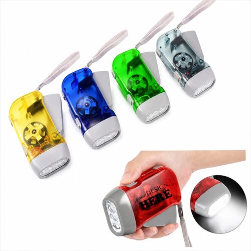 SMPSH042 Hand Crank Emergancy Flashlight