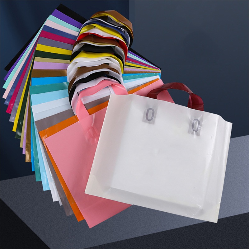 SMPSH048 Plastic Bags w/ Loop Handles