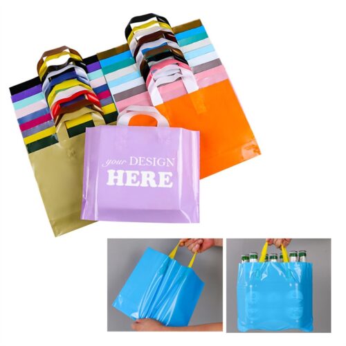 SMPSH048 Plastic Bags w/ Loop Handles