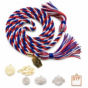 SMPSH049_B SMPSH049 Honor Cord w/ Custom Charm