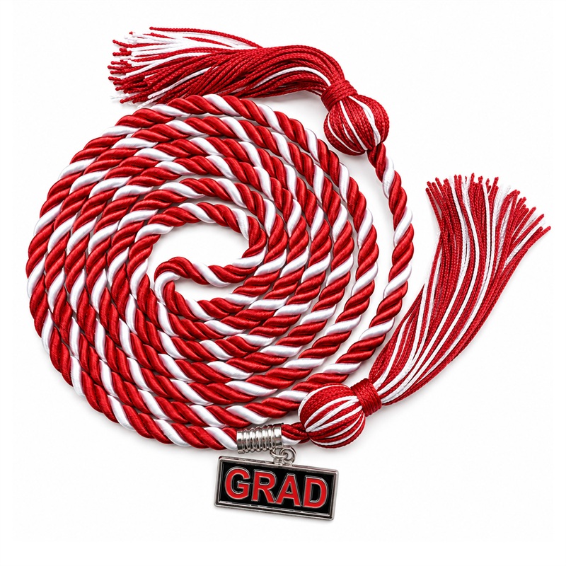 SMPSH049_L SMPSH049 Honor Cord w/ Custom Charm