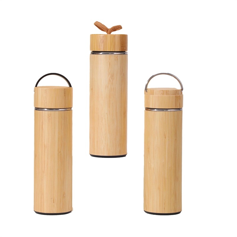 SMPSH060 Insulated Bamboo Water Bottle