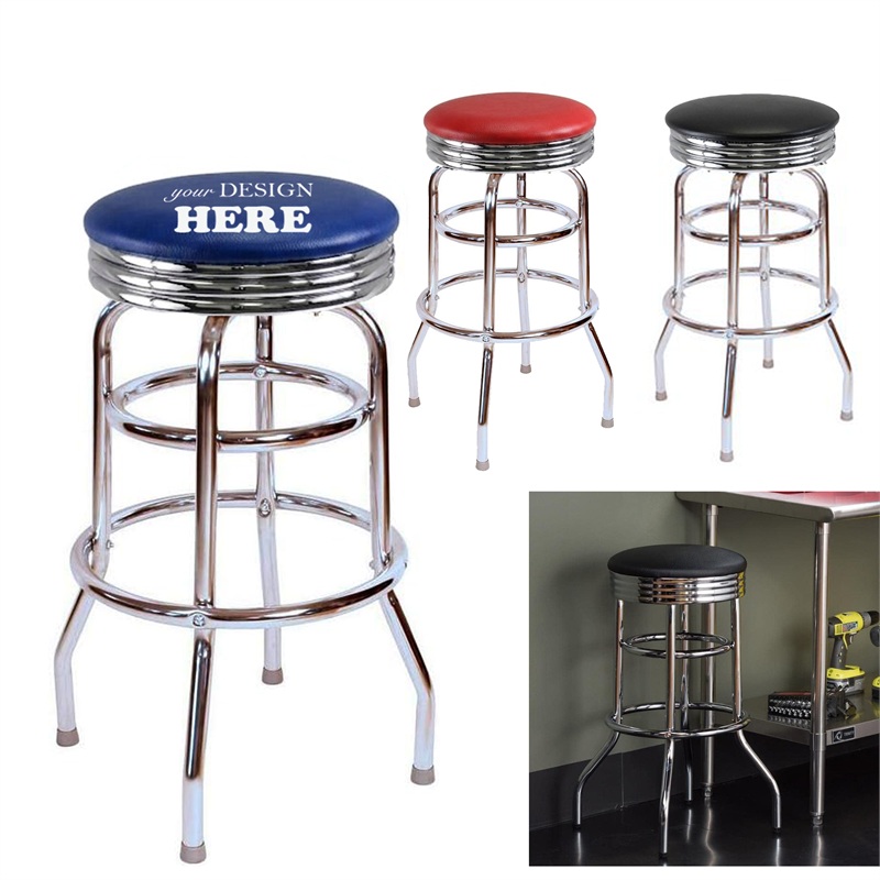 SMPSH072_L SMPSH072 Retro Swivel Bar Stool