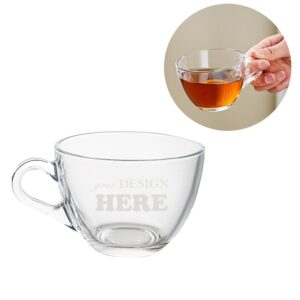 SMPSH075_L SMPSH075 6.5 oz Glass Tea Cup