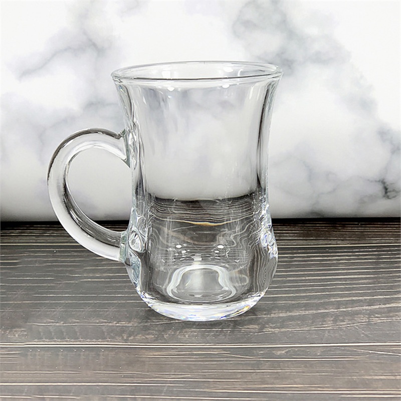 SMPSH077 5 oz Mini Glass Creamer Pitcher