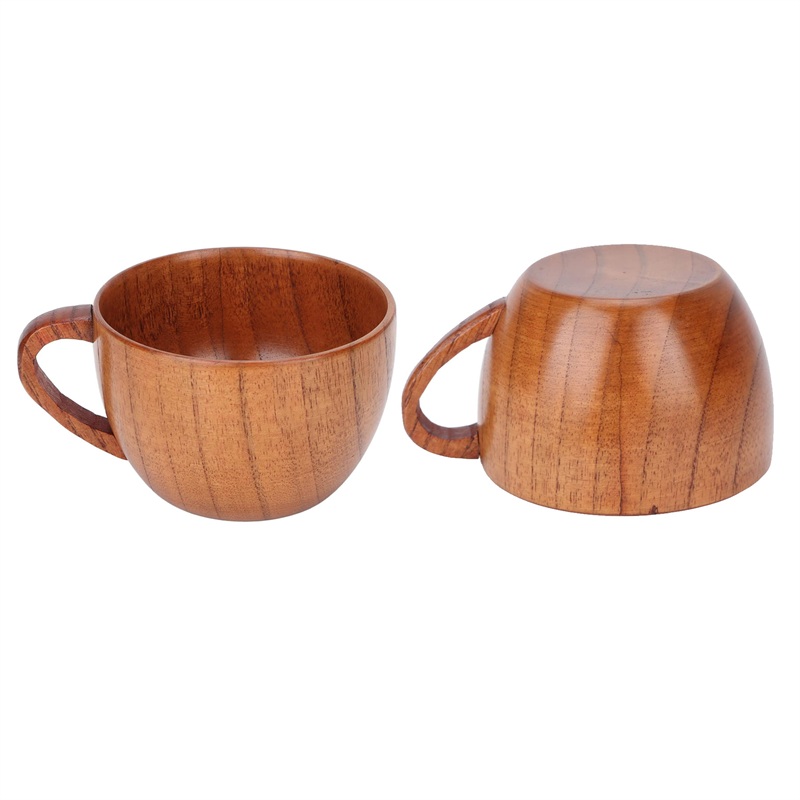 SMPSH080_B SMPSH080 8.5 oz Wood Coffee Mug