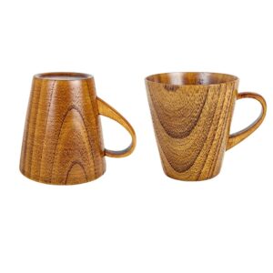 SMPSH083_B SMPSH083 9 oz Wooden Anti-scald Handle Cups