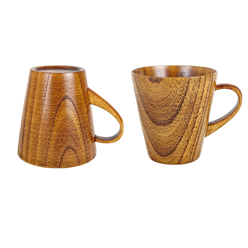 SMPSH083_B SMPSH083 9 oz Wooden Anti-scald Handle Cups