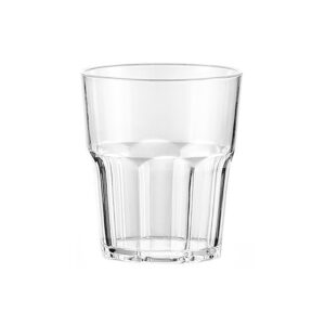 SMPSH091_B SMPSH091 8.5 oz Stackable Clear Plastic Tumbler