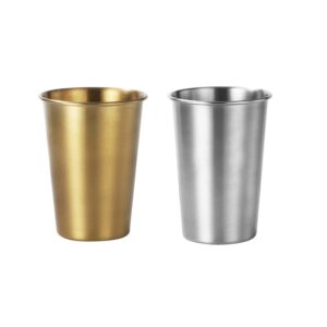 SMPSH092 17 oz Stackable 304 Stainless Steel Pint Cup