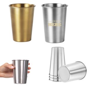 SMPSH092 17 oz Stackable 304 Stainless Steel Pint Cup