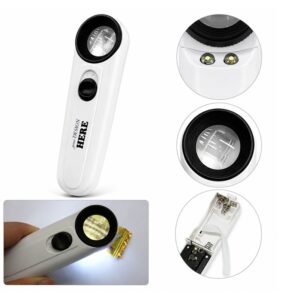 SMPXL028_L SMPXL028 40X LED Handheld Magnifier