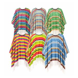 SMPXL042_B SMPXL042 Mexican Costume Poncho