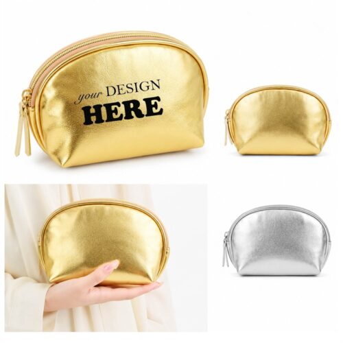 SMPXL048 Semicircle Cosmetic Pouch