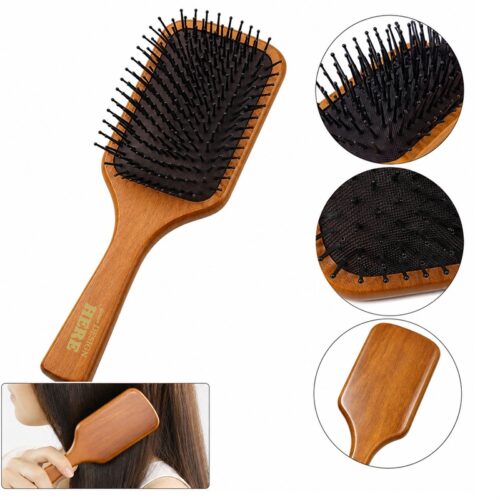SMPXL053 Wood Air Cushion Hair Brush