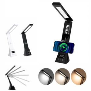 SMPXL057_L SMPXL057 3-in-1 LED Desk Lamp w/ Wireless Charger