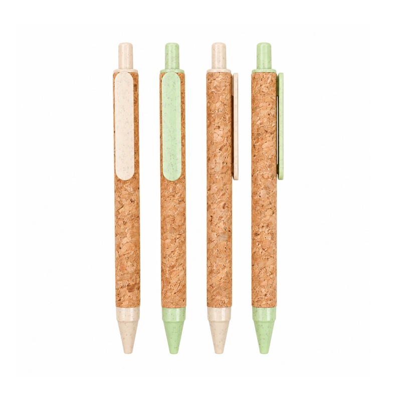 SMPXL058_B SMPXL058 Cork Retractable Ballpoint Pen