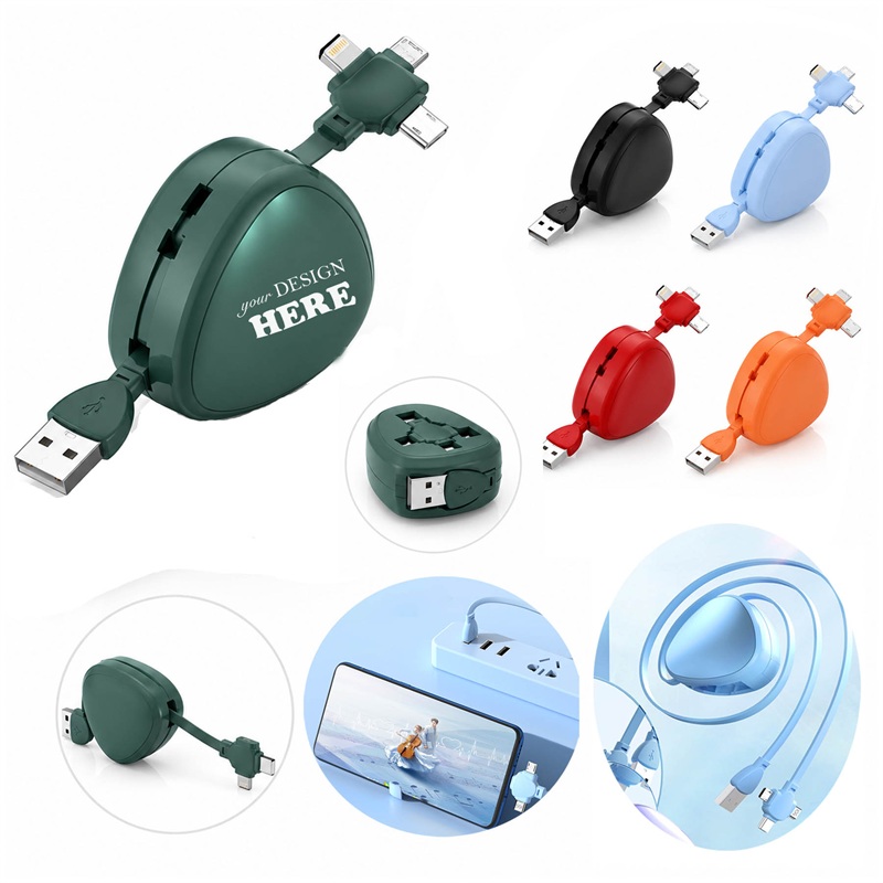 SMPXL062_L SMPXL062 3-in-1 Retractable Charging Cable