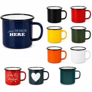 SMPXL072 Enamel Mug 12 oz