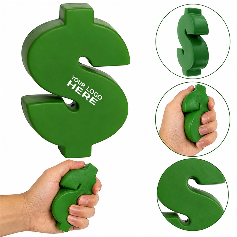 SMPXL075 Dollar Sign Stress Reliever