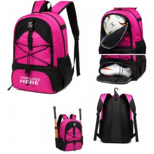 SMPXL091 Sports Backpack w/ Shoe Compartment