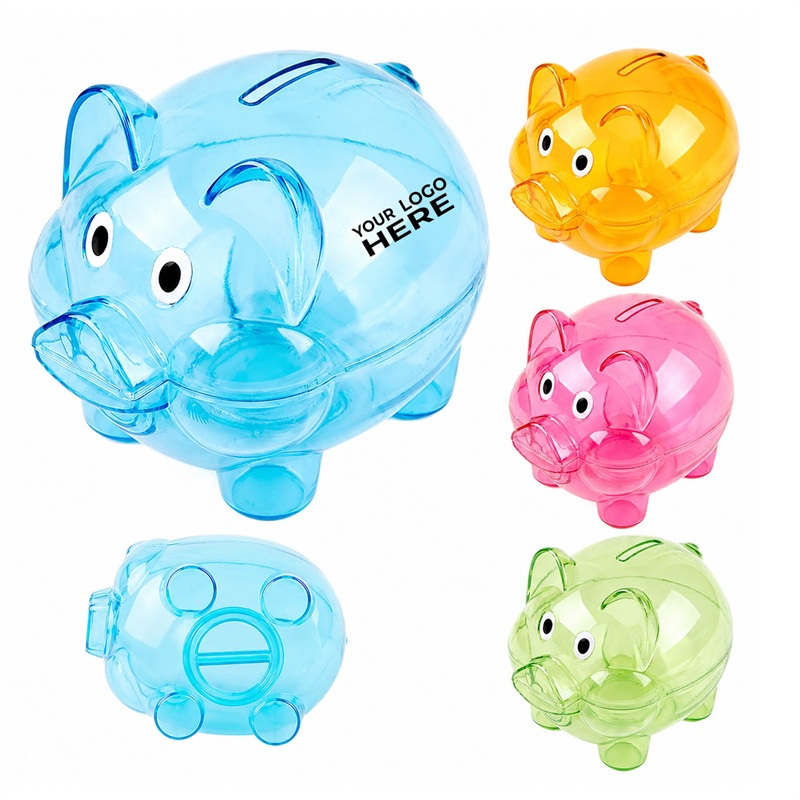SMPXL098_L SMPXL098 Plastic Piggy Bank