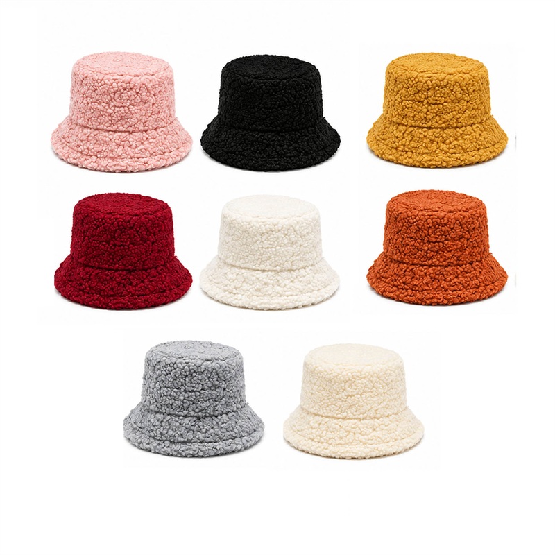 SMPXL102_B SMPXL102 Teddy Fleece Bucket Hat