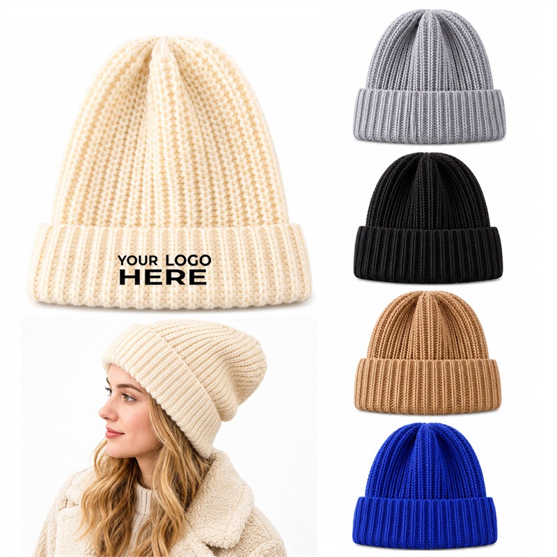 SMPXL105_L SMPXL105 Knit Slouch Beanie