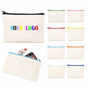 SMPXL117_L SMPXL117 Canvas Zipper Pouch
