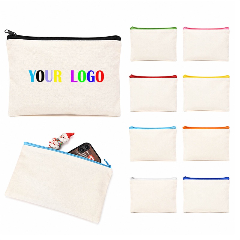 SMPXL117_L SMPXL117 Canvas Zipper Pouch