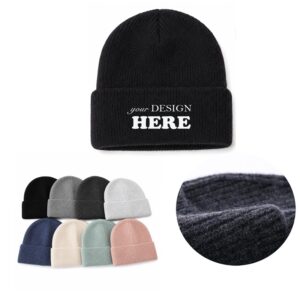 SMPZY024 Wool-Blend Slouch Beanie