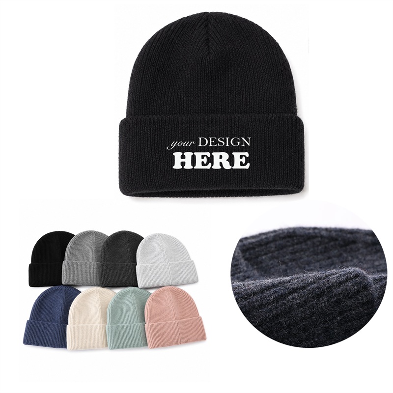 SMPZY024 Wool-Blend Slouch Beanie