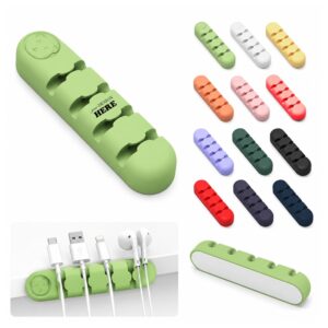 SMPZY026_L SMPZY026 4-Slot Silicone Cable Organizer