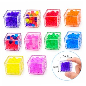 SMPZY028_B SMPZY028 Bead-Filled Sensory Squeeze Cube