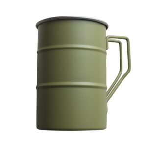 SMPZY033_B SMPZY033 12 oz 304 Stainless Steel Camping Mug