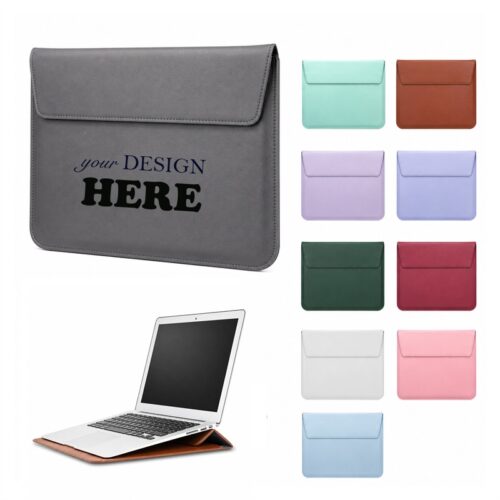 SMPZY040 Magnetic-Flap PU Laptop Sleeve