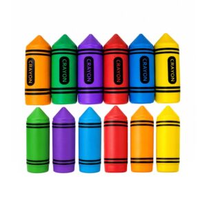 SMPZY045 Crayon-shaped Stress Reliever