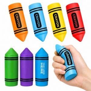 SMPZY045 Crayon-shaped Stress Reliever