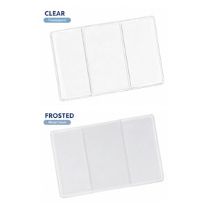 SMPZY055_B SMPZY055 Clear PVC Passport Cover