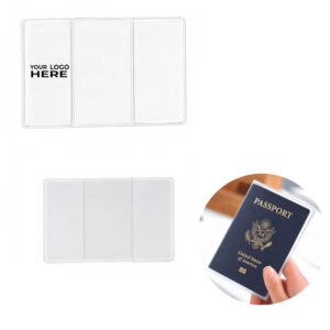SMPZY055_L SMPZY055 Clear PVC Passport Cover