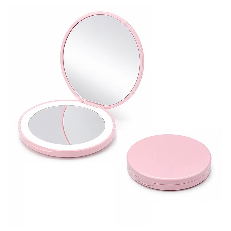 SMPZY057_B SMPZY057 2X LED Compact Makeup Mirror