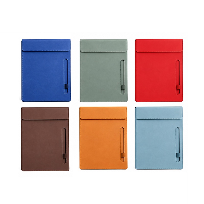 LMGSC058_B LMGSC058 Faux Leather Document Padfolio